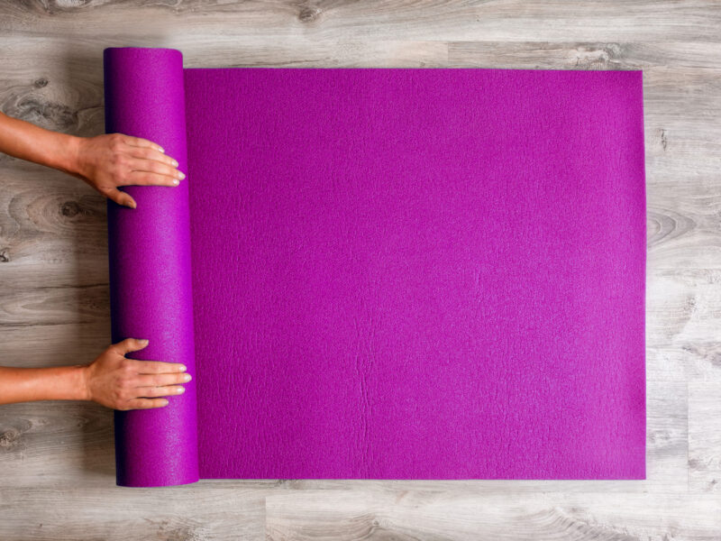 Things to do in Riyadh this week: unrolling at yoga mat