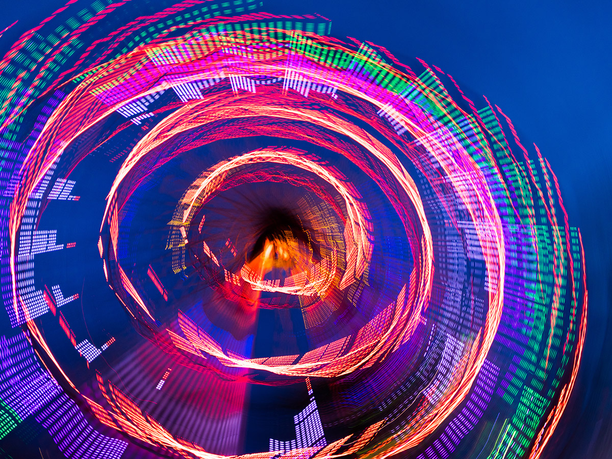 Riyadh Season spinning Ferris wheel