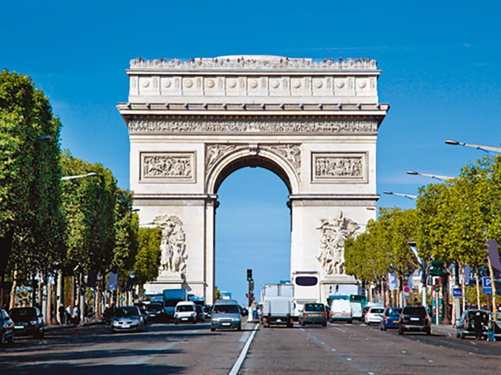 How the famous French Champs-Élysées avenue has a Saudi touch