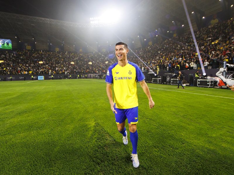 Cristiano Ronaldo Al Nassr Jersey: Cristiano Ronaldo’s unveiling as an Al Nassr player in Riyadh on January 3