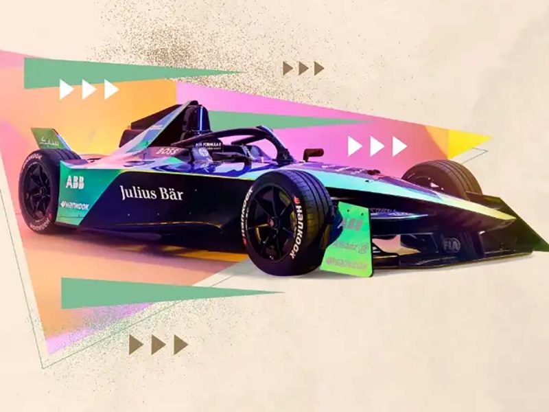 Gen3 racecar for Diriyah E-Prix