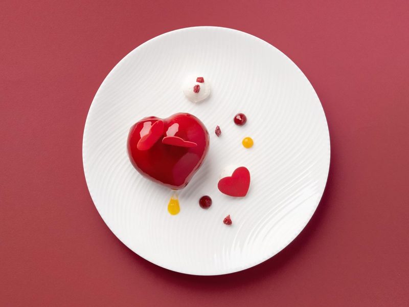 Valentine's Day in Riyadh 2023: Yauatcha hear dessert