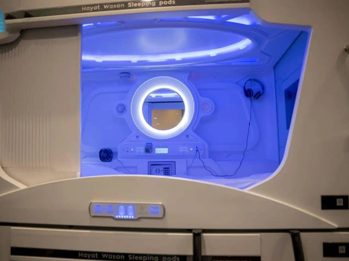 Cool New Riyadh Airport Sleep Pods Revealed 2023   Riyadh Airport Sleep Pods 3 