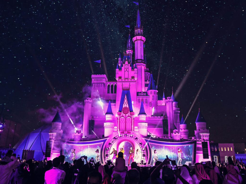 Disney Castle at Riyadh Season 2024 tickets for the new 20232024