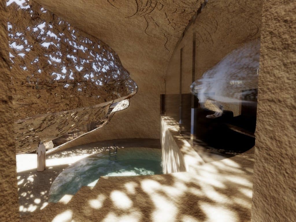 AlUla's luxurious new Sharaan Resort is being carved into the mountains ...