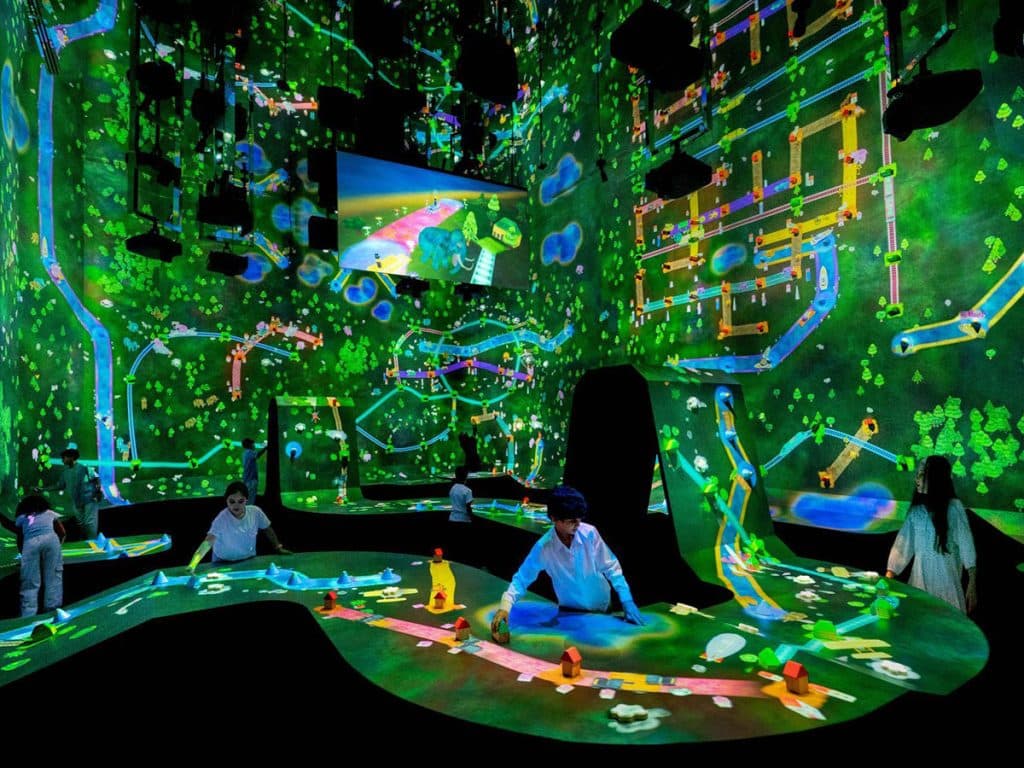 Japanese digital art museum teamLab Borderless opens in Saudi Arabia ...